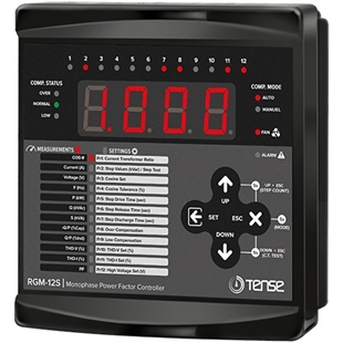 Zdjęcie Jednofazowy regulator mocy biernej RGM-12S TENSE